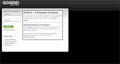 Desktop Screenshot of my.gogrid.com