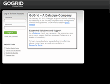 Tablet Screenshot of my.gogrid.com